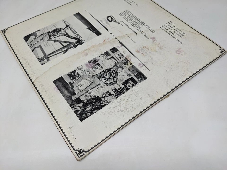 Yellowman – Duppy Or Gunman LP Vinyl Volcano 1980s– Reggae Dancehall Album - Image 3 of 4