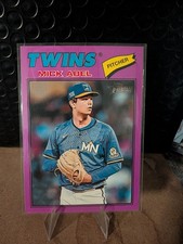 2026 Topps Heritage Mick Abel #292 Dark Pink Border