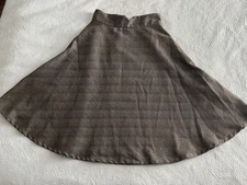 ModCloth Plaid Midi Skirt With Pockets Size 8 A-Line EUC