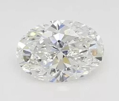 OVAL Cut 6.11 Cts Lab Grown IGI Certified CVD Diamond D Color VS2 Clarity