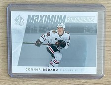 2024-25 SP Authentic Maximum Performance Connor Bedard #MP-19