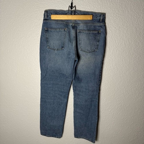 Stockholm Atelier & Other Stories Jeans Women Size 31 Medium Wash Straight Leg - Picture 8 of 8