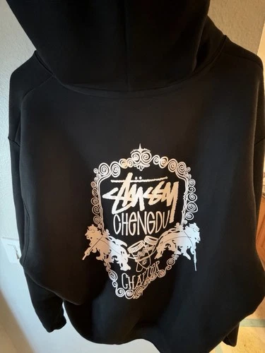 Stussy Chengdu pullover hoodie size L - product listing photo