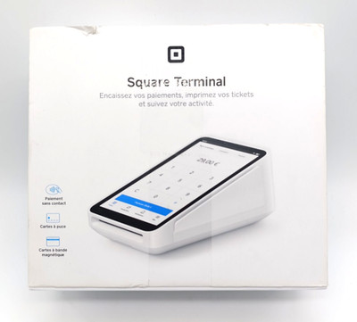 Square Terminal Credit Card Terminal - Weiß Französisch