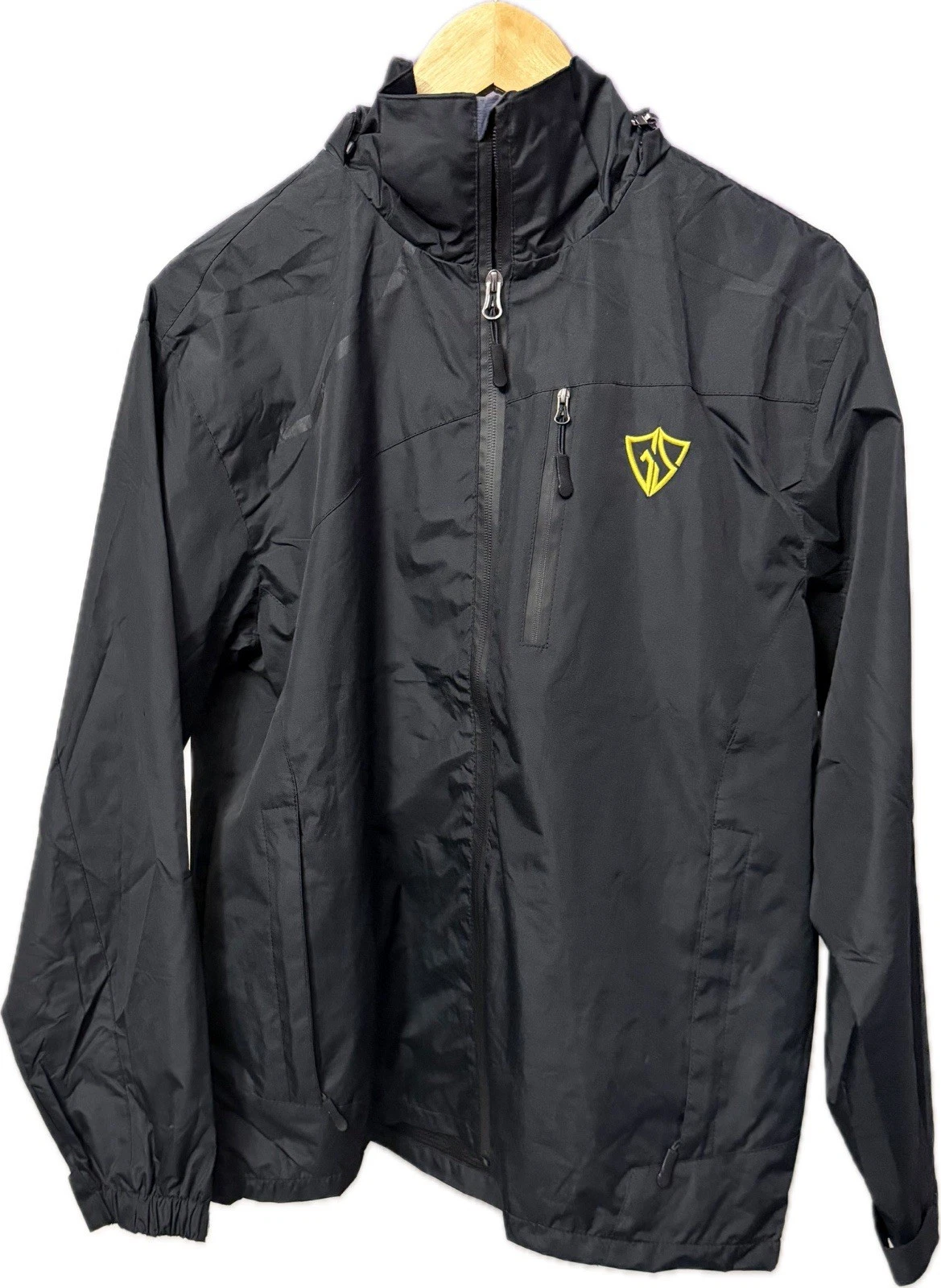 GIISAM Oscillator Series Hi Tech Hooded Rain Jacket-Waterproof-Breathable-Sz S