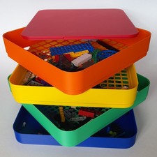 LEGO Brick Sorter Sieve Organiser Multicolour Stackable for Quick Sorting Parts