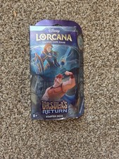 Disney Lorcana TCG: Ursula's Return Sealed Starter Deck - Sapphire  Steel