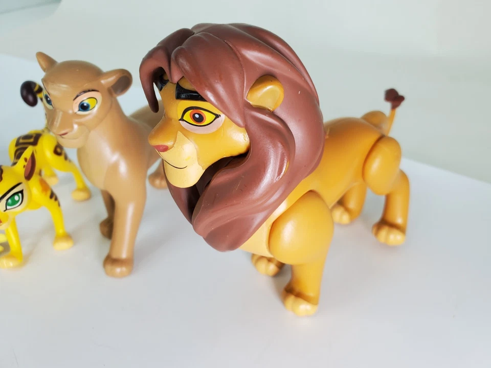 Lote De 5 Figuras De Acción De Colección Rey León Simba Pumba Disney Nala Y Thr Bird Foto 3 de 4
