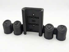 C3DP Ryobi 18v Volt Stick Vac Vacuum Wall Mount Holder With Attachment Slots