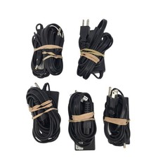 Lot of 5 Original HP AC Adapter Charger PPP009S 18.5V-3.5V, 65W U1236