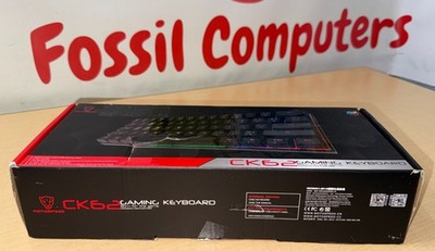 CK62 Motospeed Wired/Wireless Gaming Black Keyboard