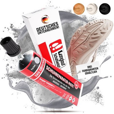 Langlauf Schuh Reparaturpaste, altweiß Flüssiggummi zur günstigen Schuhreparatur