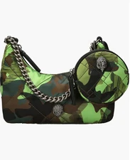 Kurt Geiger London Camo Camouflage Small Quilted Crossbody Handbag Purse - NWT