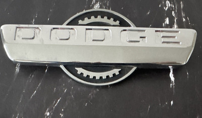 FRONT FENDER SIDE EMBLEM 1784147 PART FOR 1960 - 1971 DODGE TRUCK C SERIES