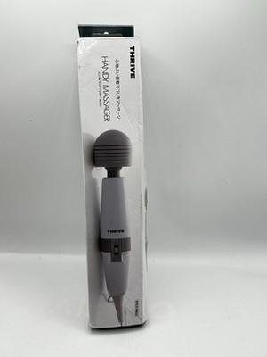 THRIVE MD-01 Handy Massager Handheld Electric Body Massage Wand Gray New