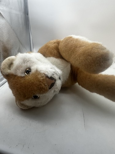 Vintage Realistic Tiger Plush MERRYTHOUGHT 70s 24” **READ - Picture 15 of 17