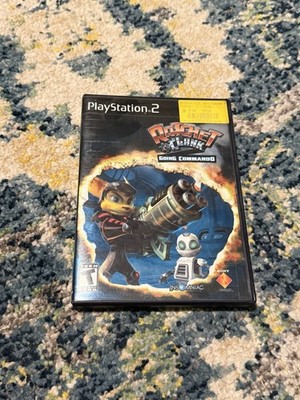 Ratchet & Clank: Going Commando Playstation 2 PS2 Tested Working With Manual