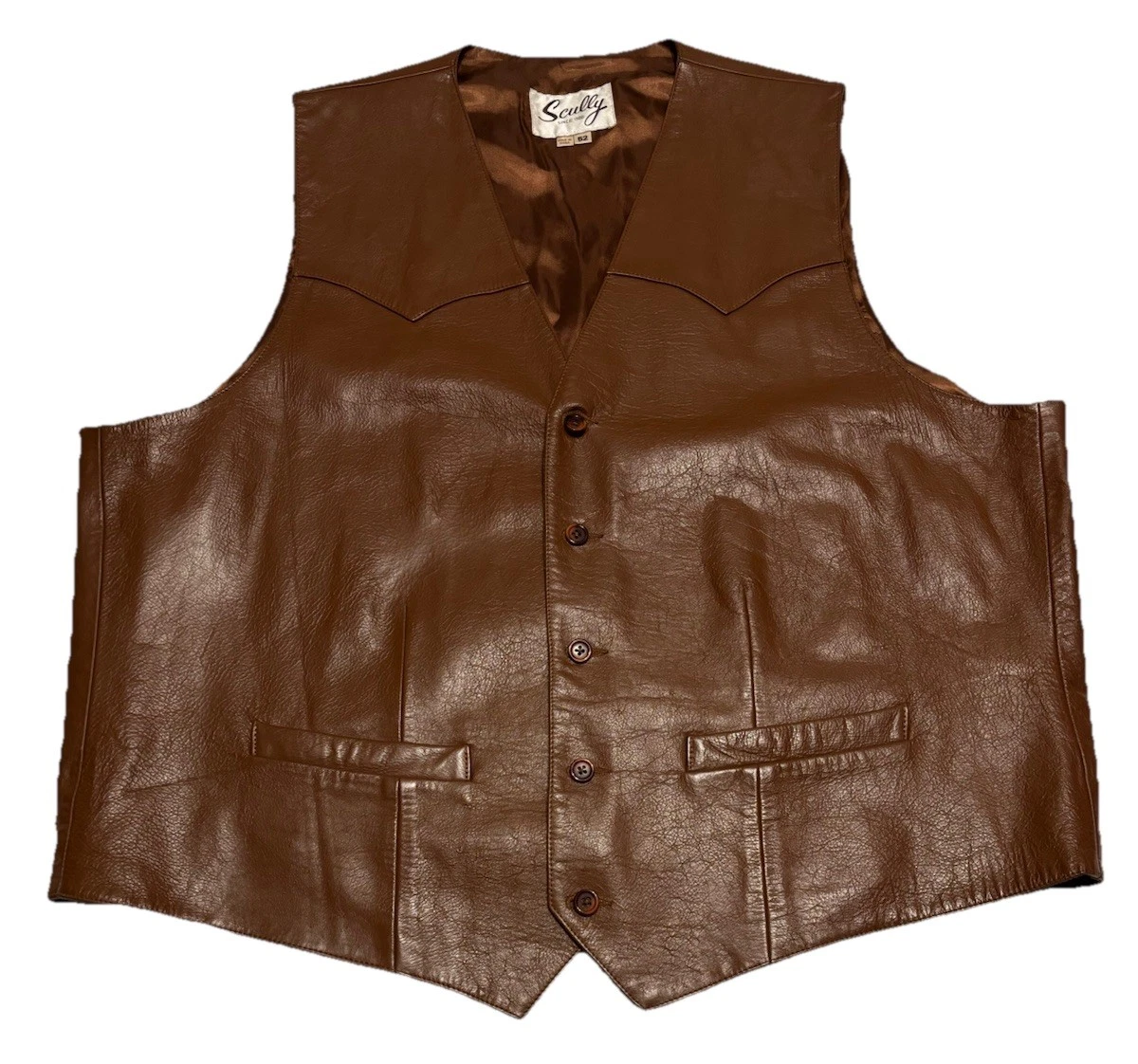 Leather 1970s Vintage Vests for Men for sale | eBay