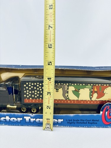 ERTL Coca-Cola 1:64 Tractor Trailer Truck Christmas Polar Bear Die Cast 1996 - Picture 10 of 11