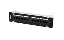 Dshot12 Port UTP 10 inch Cat5e Network Wall Mount Surface Patch Panel