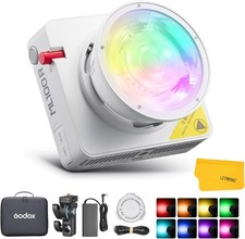 Godox ML100R 110W RGB Full Color Portable LED Video COB Fill Light 1800K-10000K