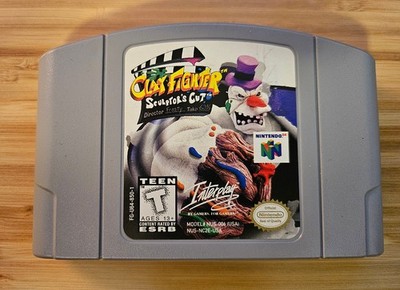 ClayFighter Sculptor's Cut Authentic Purchased at Blockbuster Video Cart Only
