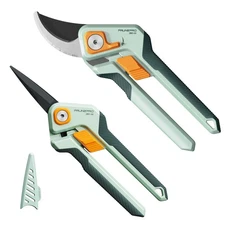 Pruning Shears Gardening Scissors Set Professional Hand Pruner Sharp Stainles...