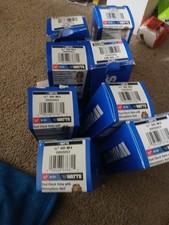 lot of 10 Watts 1/2" 9D-M3 0950053 dual check valve with atmospheric vent