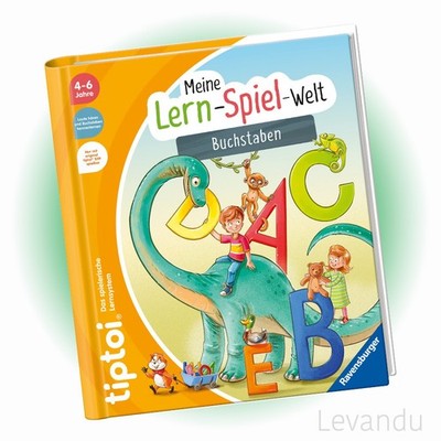RAVENSBURGER tiptoi  Buch - Meine Lern-Spiel-Welt - Buchstaben - NEU
