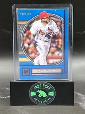 2025 Topps Museum Collection Baseball Yadier Molina Blue Topaz /150 Cardinals