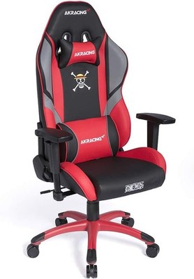 ONE PIECE Gaming Chair – AKRacing Luffy Edition, Red, Office / PC 
