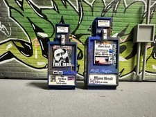 News paper dispenser 1:18 and 1:12 Scale News paper Vending 