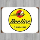 Beeline Gasoline 8 x 12 Vintage Novelty Metal Sign Made In USA New!