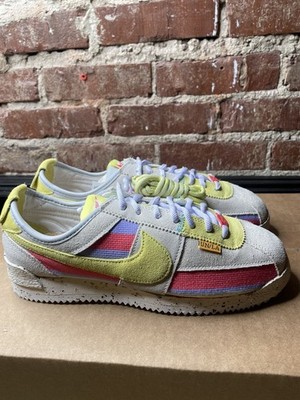 Nike Cortez SP x Union LA Lemon Frost Sneakers [DR1413-100]  Men's Size 9 NEW