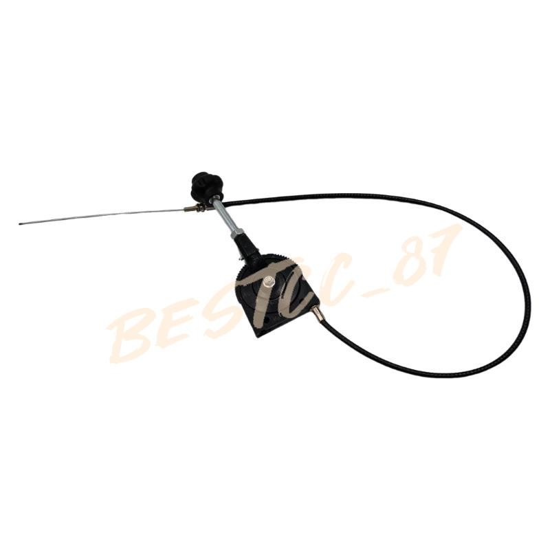Excavator Throttle Control Cable 40 Inches Manual Throttle Wire