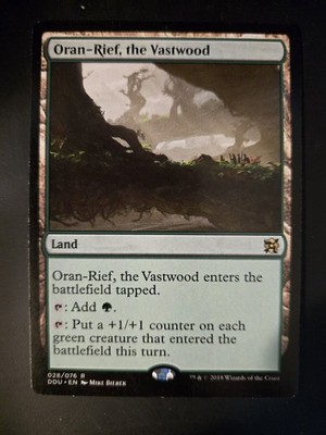 Oran-Rief, the Vastwood NM Duel Decks: Elves vs. Inventors MTG FREE SHIPPING