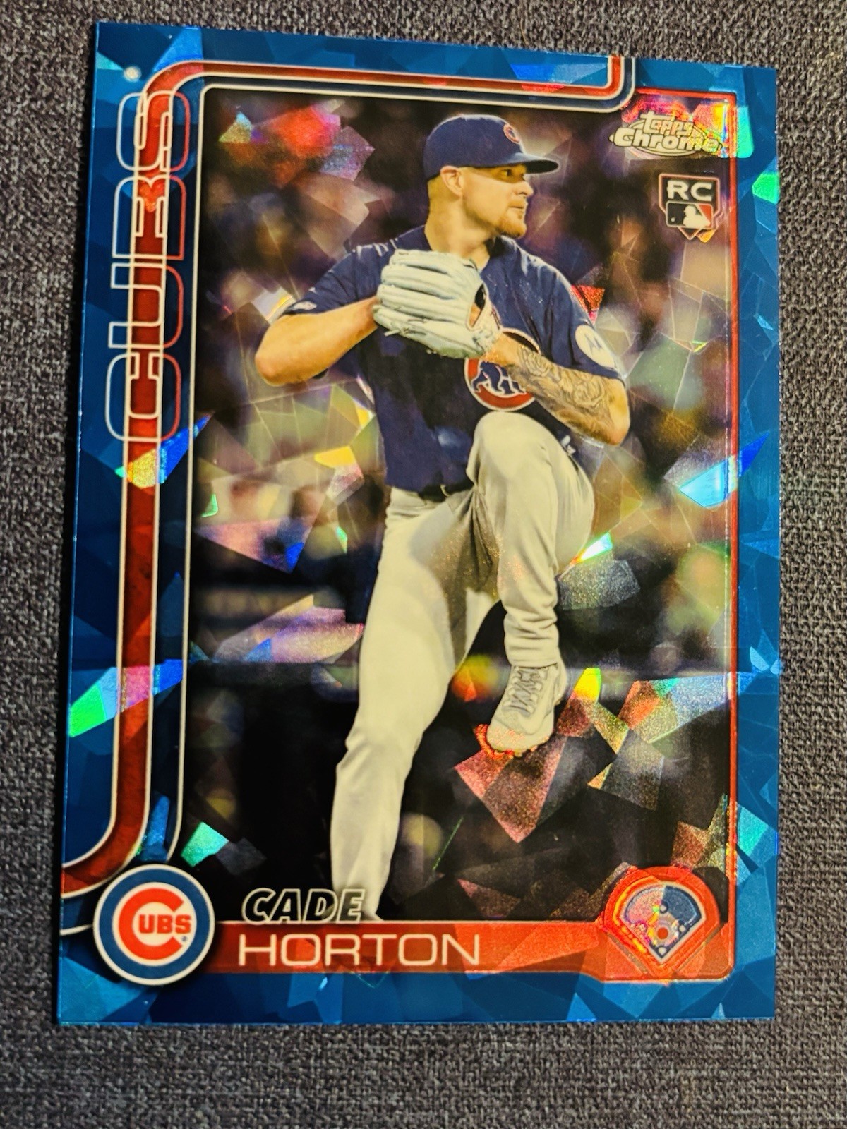 2025 Topps Chrome Update Sapphire Cade Horton Rookie RC USC63