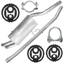 Auspuff Auspuffanlage Schalldämpferset für Peugeot 807 2.2 HDI 02-14 DPF