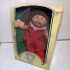 Vintage Cabbage Patch Kids Doll Brown Hair Brown Eyes 1 Dimple Girl