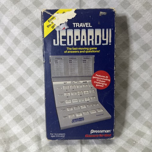 Travel Jeopardy! - Pressman Games To Go - 1990 - Picture 7 of 8