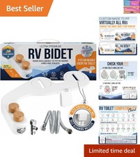 RV Bidet with Dual Nozzles - Compact  Easy to Install, Eco-Friendly Solution