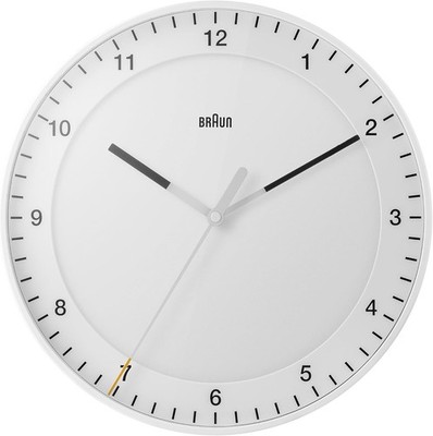 Large Analogue Wall Clock with Silent Sweep Movement, Easy to Read