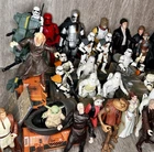 Huge Star Wars Action Figure Lot: 103 Figures/Vehicles - Tons of Accessories!