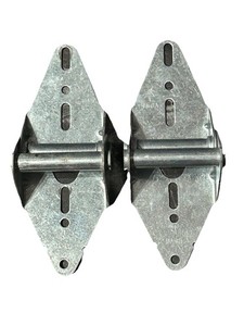 (2)-Garage Door Hinge #4 (14 GA.) Standard. 8- Self Tapping Lags Included 
