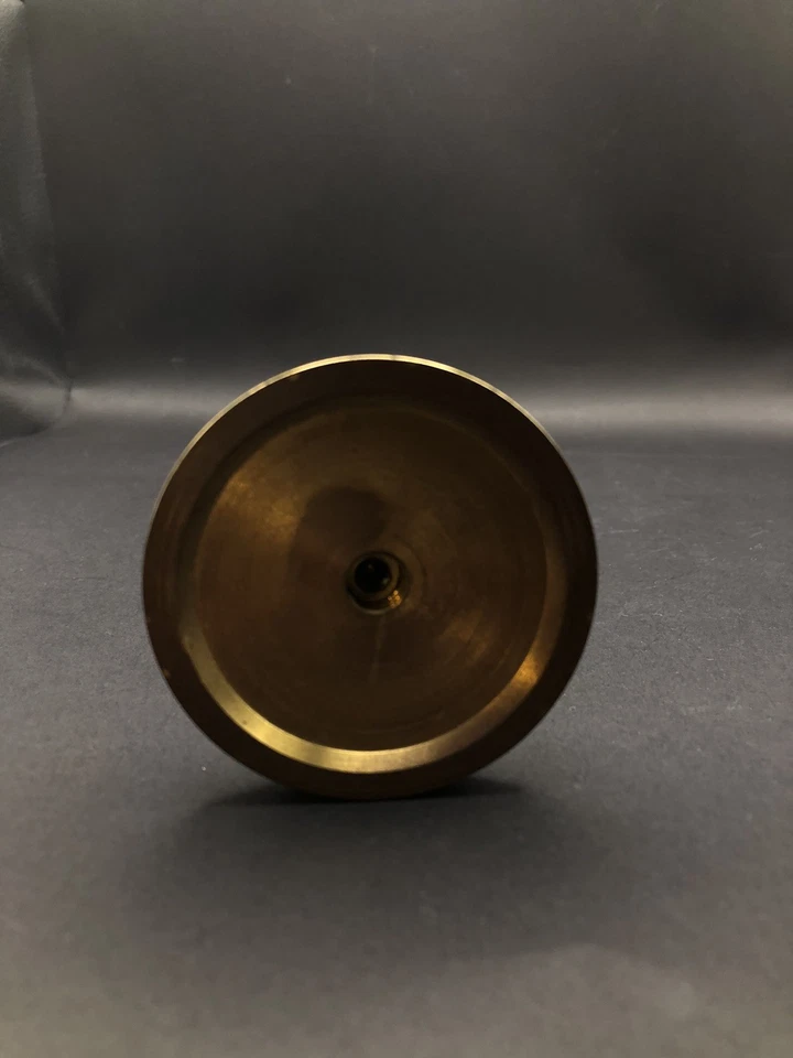 Fernsehturm 31cm massiv Edelstahl & Messing Vintage Designerstück - Bild 4 von 4