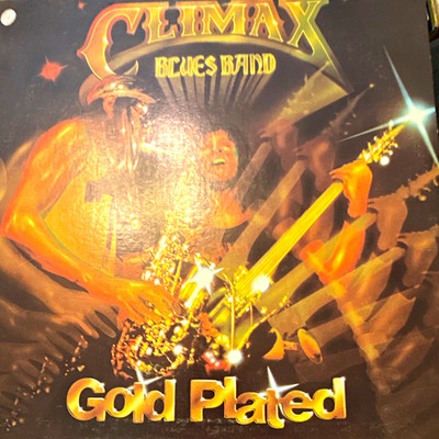 Climax Blues Band Gold Plated Vinyl LP Record Sire SASD-7523