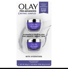 Olay Pro Advanced Retinol Complex Night Moisturizer ( Pack of 2) without box