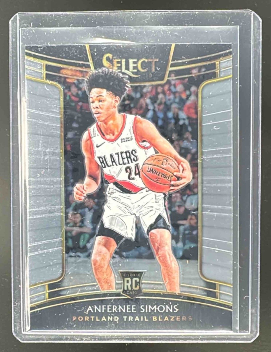 EL.201 Anfernee Simons 2018 Panini Select #39 Rookie RC Concourse