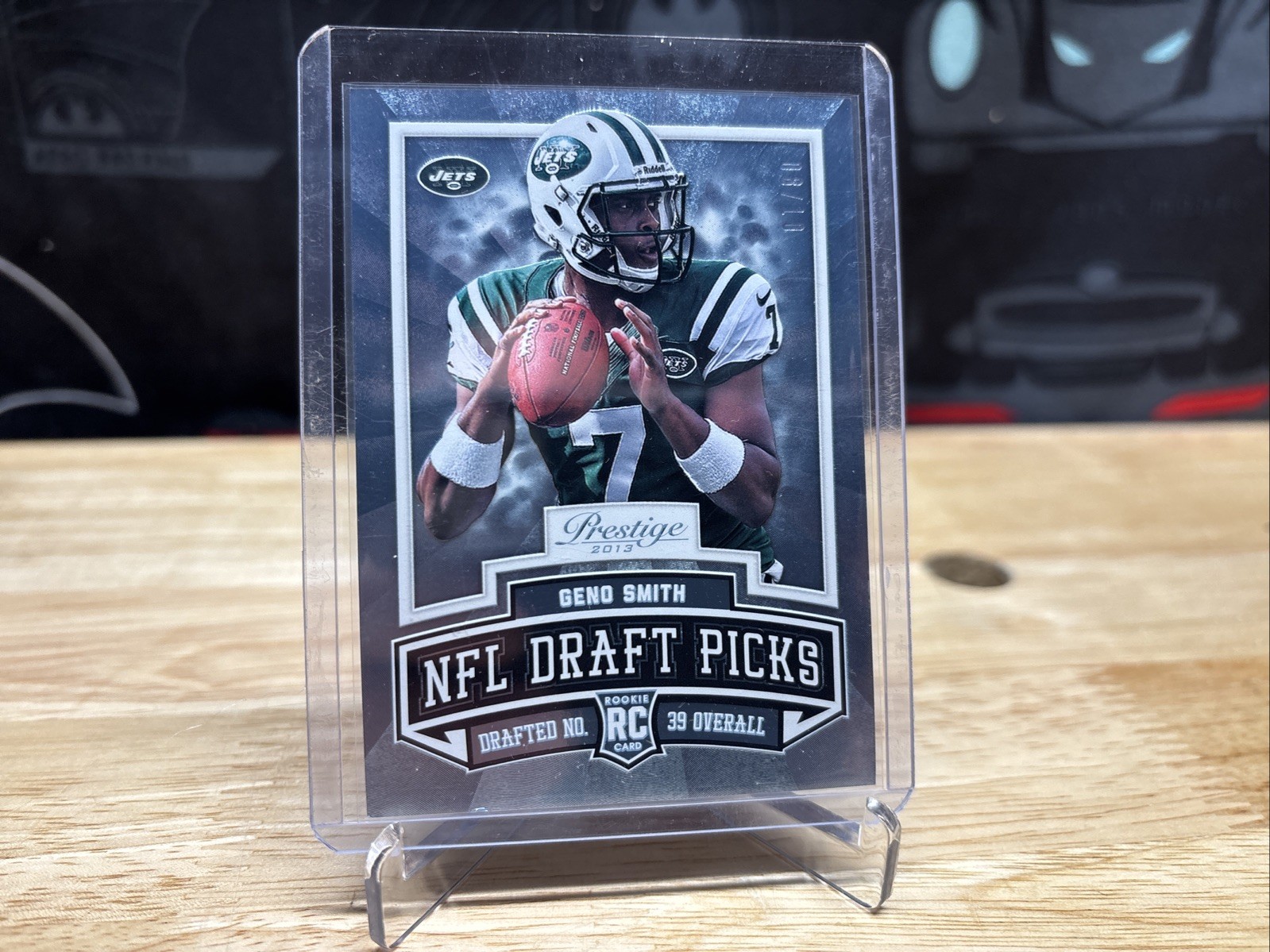 2013 Panini Prestige NFL Draft Picks Platinum /10 Geno Smith #6