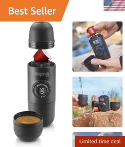 Minipresso NS: Portable Espresso Maker - Nespresso Compatible, Manual Brew